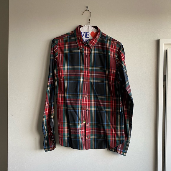 JCREW Perfect Shirt in Tartan Plaid - Picture 1 of 4